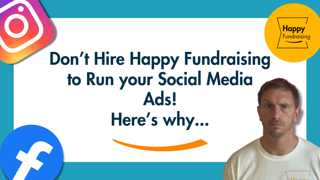 Why You Shouldn't Hire Happy Fundraising to Run a Social Media Campaign for Your Appeal